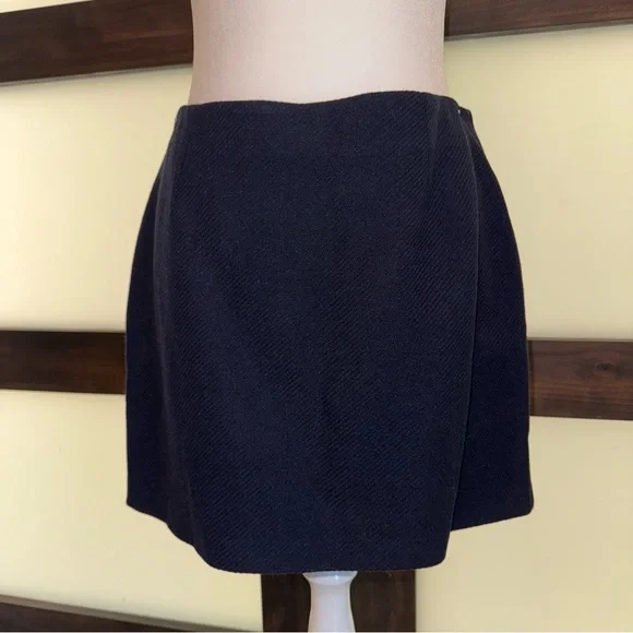 Sezane Peter Skirt in Navy Blue NWT Size 14 - Picture 7 of 16